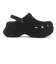 211919-001　BAE VELVET CLOG W　BLACK　699191-0001
