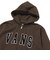125K1051500　M Sweat Zip Parka　BROWN　701868-0002