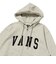 125K1051500　M Sweat Zip Parka　ASH　701868-0001