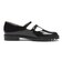 JE-2009　WSTRAP PUMPS2　E.BLACK　703836-0001
