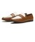 W5067　COIN LOAFER WR　BROWN/IVORY　697812-0003