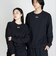 1379755　M Rival Fleece Crew　001BLK/WHT　701404-0001