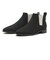 W3066　SIDE GORE KNIT2.5　BLACK　700406-0001