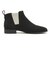 W3066　SIDE GORE KNIT2.5　BLACK　700406-0001