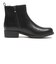 W8016　GL SIDE GORE BOOTS 3.5　BLACK　699357-0001