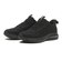 W1045　QS EMBOSS LACE　ALL BLACK　697416-0001