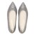 JE-1110　POINTED PUFF BALLET　G.SILVER　703835-0002