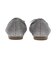 JE-1110　POINTED PUFF BALLET　G.SILVER　703835-0002