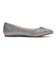 JE-1110　POINTED PUFF BALLET　G.SILVER　703835-0002