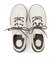R-071b　ﾚｰｽｱｯﾌﾟｼｭｰｽﾞ　WHT　701264-0003
