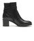 JE40031　SIDE BELT SHORTBOOTS 6　BLACK　697715-0001