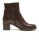 JE40031　SIDE BELT SHORTBOOTS 6　BROWN　697715-0002