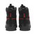 392647　22-25EVOLVE BOOT PURETEX JR　06BK/F.RED　683001-0003