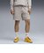 632412　M SONIC RELAXED SHORTS 7I　63SMOKEY GRAY　699598-0002