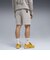 632412　M SONIC RELAXED SHORTS 7I　63SMOKEY GRAY　699598-0002