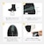 W3060　VL CENTER ZIP 6.5　BLACK　697800-0001