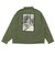 VN000R38EN6　Skate Atiba Military Overshirt　Pine Forest　698952-0001