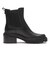 W34321　W SHIBLEY WP LUG BUCKLE BOOTIE　BLACK LTR　703412-0001