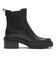 W34321　W SHIBLEY WP LUG BUCKLE BOOTIE　BLACK LTR　703412-0001