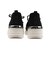 7504　KNIT SNEAKERS　BLACK　704011-0001