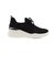 7504　KNIT SNEAKERS　BLACK　704011-0001