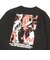 225-026010　WILD-CARD SWEAT CREW NECK　BLACK　705365-0002