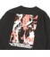 225-026010　WILD-CARD SWEAT CREW NECK　BLACK　705365-0002