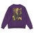 225-026010　WILD-CARD SWEAT CREW NECK　PURPLE　705365-0001