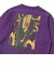 225-026010　WILD-CARD SWEAT CREW NECK　PURPLE　705365-0001