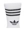 JZ7496　K CREW SOCKS 3P　WHT/WHT/BLK　706644-0001