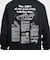 IF0680　M CLUB BB CREW CTB　010BLACK/WHITE　706999-0001