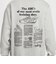 IF0680　M CLUB BB CREW CTB　063D GR H/WHITE　706999-0002