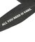 126R1021200　M All you need is Vans L TEE　BLACK　705888-0002