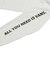 126R1021200　M All you need is Vans L TEE　WHITE　705888-0001