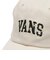 126R7160400　Flowers college Logo Low Cap　IVORY　705410-0001