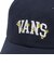 126R7160400　Flowers college Logo Low Cap　NAVY　705410-0002