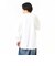 124K1023600　M CHECKER BOX LS TEE　WHT/BLK　685989-0001