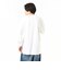 124K1023600　M CHECKER BOX LS TEE　WHT/BLK　685989-0001