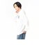 124K1023600　M CHECKER BOX LS TEE　WHT/BLK　685989-0001