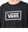 124K1023600　M CHECKER BOX LS TEE　BLK/WHT　685989-0002