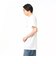 124K1013500　M CHECKER BOX SS TEE　WHT/BLK　685988-0001