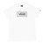 124K1013500　M CHECKER BOX SS TEE　WHT/BLK　685988-0001