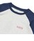 126R3020601　W raglan sleeves cropped TEE　BLUE　705872-0002