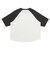126R3020601　W raglan sleeves cropped TEE　SUMIKURO　705872-0001