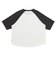 126R3020601　W raglan sleeves cropped TEE　SUMIKURO　705872-0001