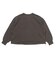 126R3011501　W flower motif sweat　BROWN　705878-0003