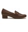 W5079　PUFF HEEL LFR 3.5　BROWN　704588-0002