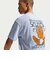 IH1370　M SWSH SOUNDS TEE　407HYDBLU　712828-0002