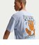 IH1370　M SWSH SOUNDS TEE　407HYDBLU　712828-0002