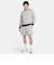 FQ4361　M CLUB KNIT SHORT　063D GR H/WHITE　712814-0002